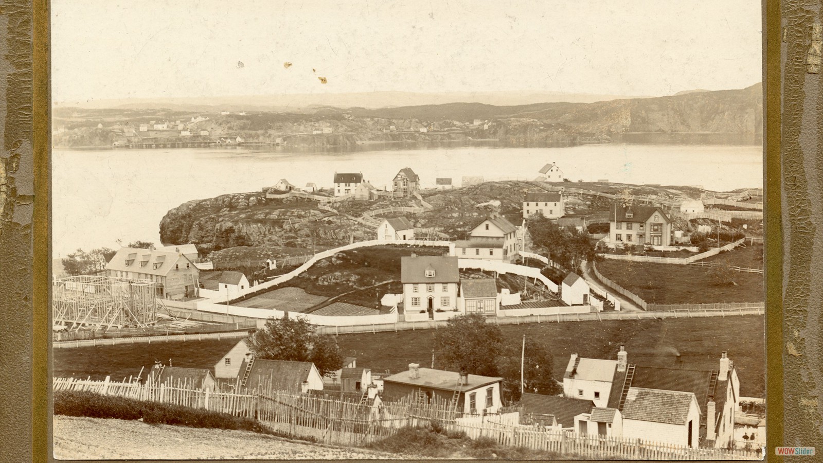 Trinity, 1899 note the Parish Hall under construction and in frame